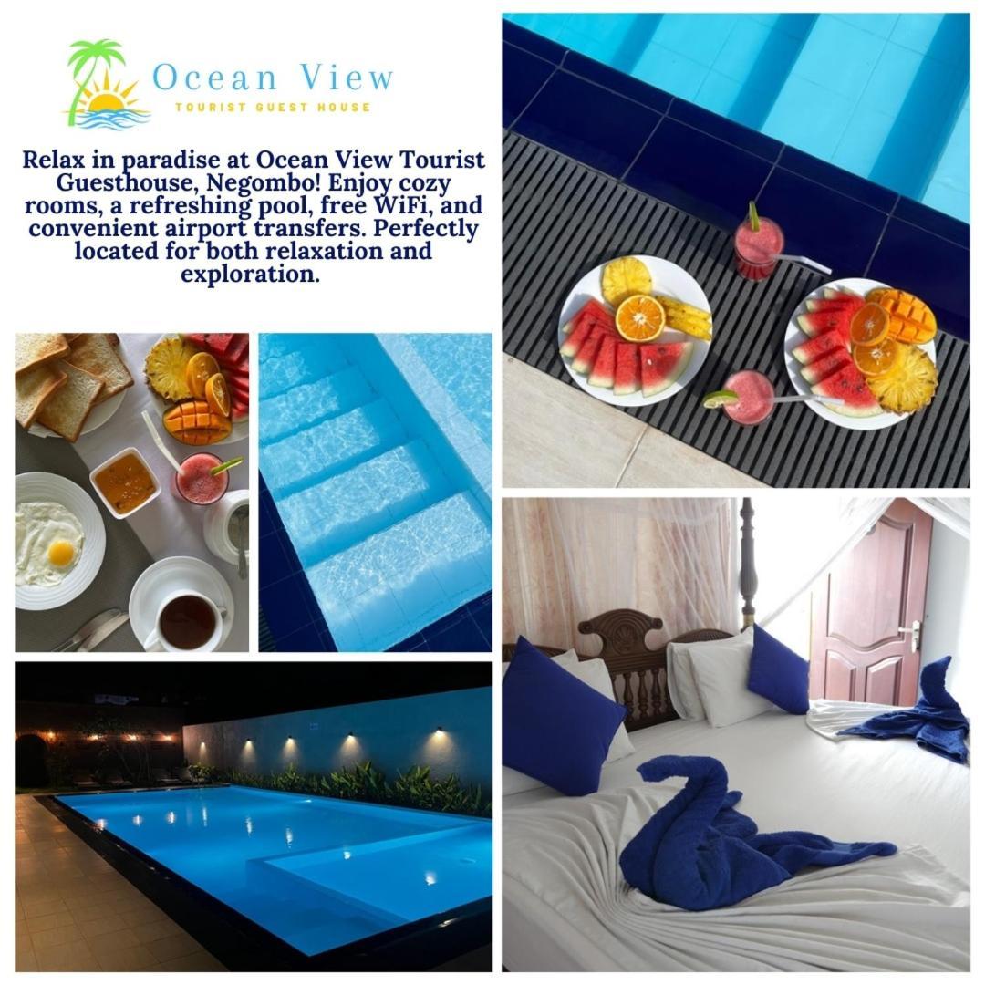 Ocean View Tourist Guest House At Negombo Beach Near The Airport Esterno foto
